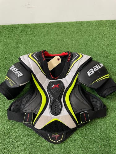 Large Junior Bauer Vapor 2X Shoulder Pads (Used)