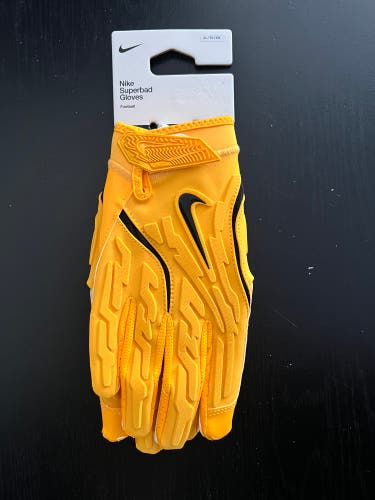 Nike Superbad 7.0 Football Receiver Gloves Magnigrip+ Men's Size XL HF0311-702