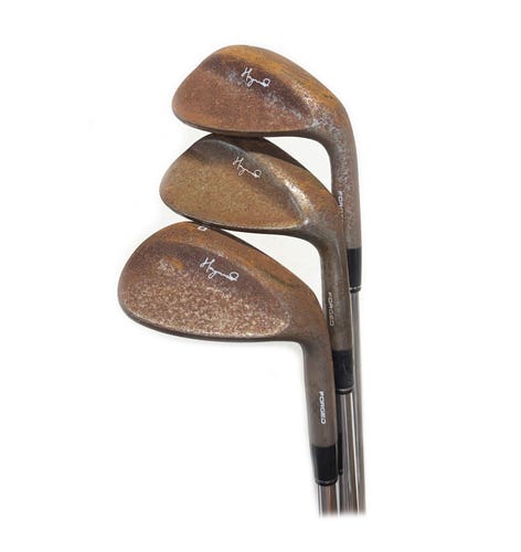 Haywood Golf 52*/56*/60* Forged Wedge Set Steel Dynamic Gold S300 Stiff Flex