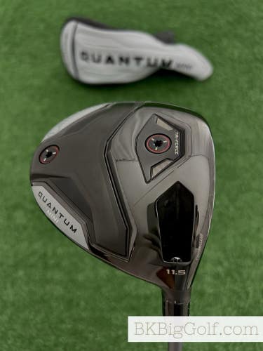Callaway Quantum Max 11.5 Degree Mini Driver w Headcover / Stiff