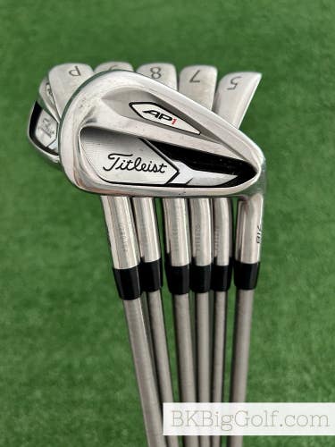 Titleist AP1 718 Iron Set 5-P / SteelFiber i95 Regular Graphite