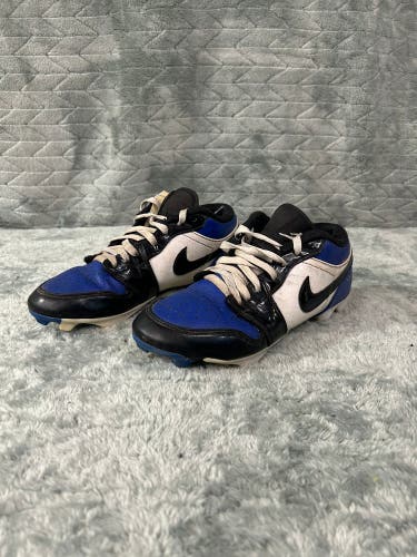 Blue Kid's 7Y (Big Kids / Youth) Youth Nike Air Jordan Low Top Footwear Molded Cleats (Used)