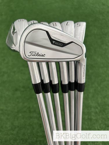 Titleist T200 21 Forged Iron Set 5-48 / True Temper AMT Black Stiff