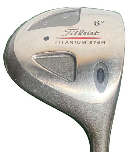 Titleist 976R Pro Titanium Driver 8 RH Select Stiff Graphite 44" Golf Pride Grip