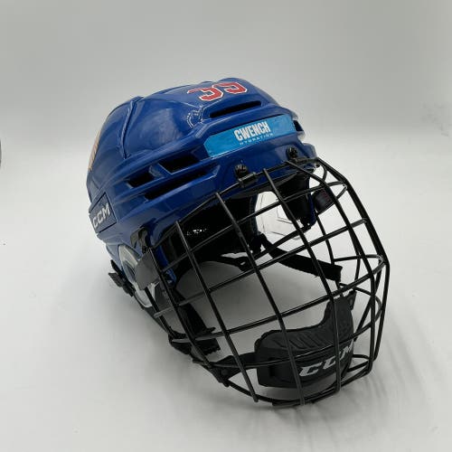 (Used) NTDP #39 CCM Super Tacks X Helmet w/ Cage