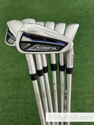 Cobra King Rad Speed One Length Iron Set 4-P / KBS Tour Stiff +2