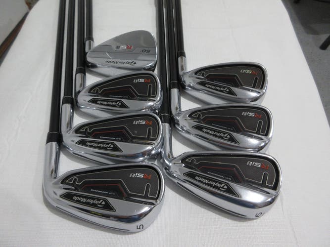 TaylorMade RSi 1 Iron Set - 5-PW, AW - Regular Flex Graphite