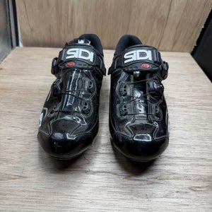 SIDI Kaos Carbon Matte Black Men's Road Shoe Size EU 43