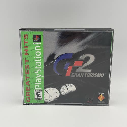 Gran Turismo 2 Greatest Hits (Sony PlayStation 1, 1999) CIB Complete PS1 Tested