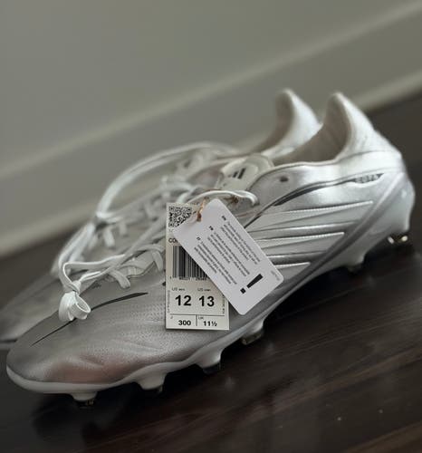 Adidas Copa Pure IV Pro Firm FG Soccer Cleats Silver men’s size 12 *NEW* JQ0423