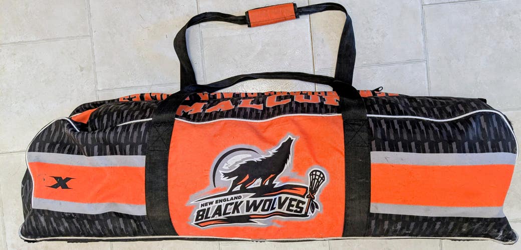 NLL - New England Black Wolves -  Equipment Bag