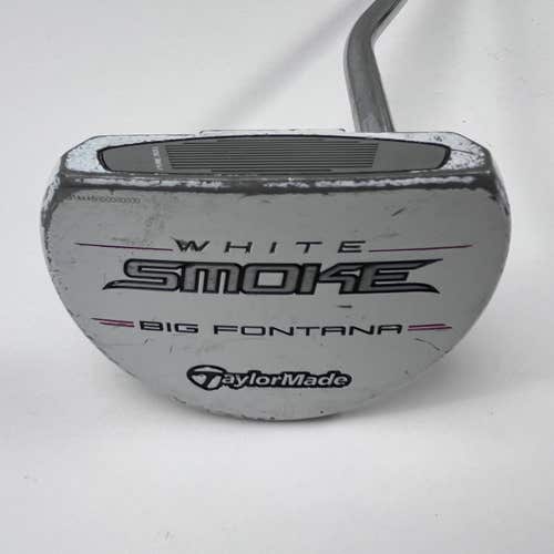 TaylorMade White Smoke Big Fontana Putter 34" Mens RH