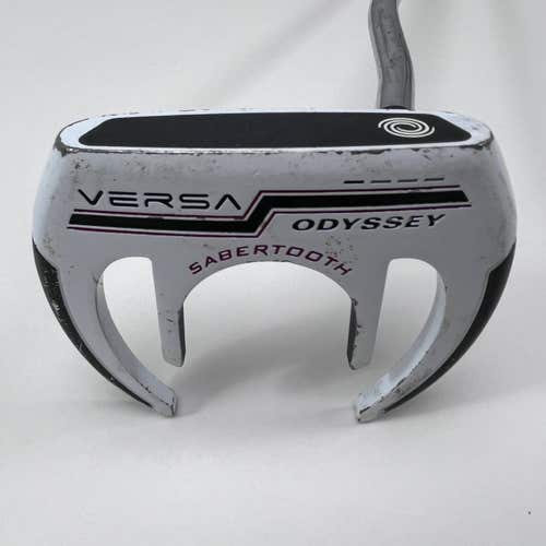 Odyssey Versa 90 Sabertooth White Putter 34.5" Mens RH