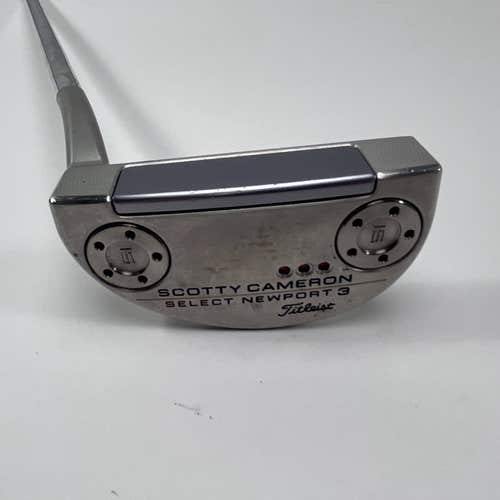LEFTY Scotty Cameron Select Newport 3 Putter 34" Mens LH