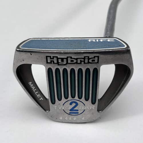 Guerin Rife Two Bar Hybrid Mallet Putter 34" Mens RH