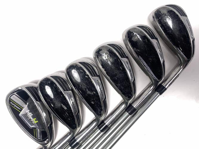 Tour Edge Hot Launch 4 Iron Set 6-PW+AW UST Mamiya HL4 65g Stiff RH