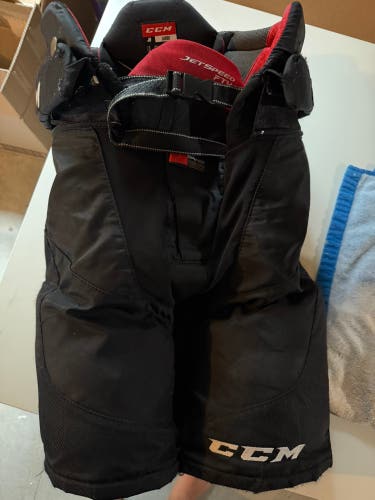 Junior Large CCM JetSpeed FT4 Hockey Pants (Used)