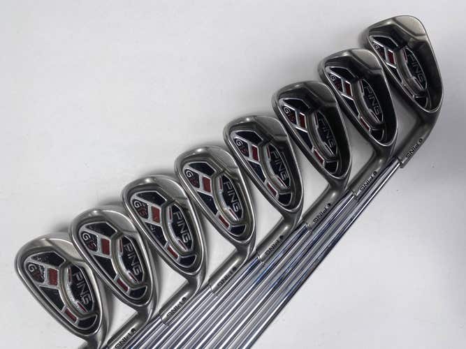 Ping G15 Iron Set 4-PW+AW Black Dot AWT Regular Steel Mens RH