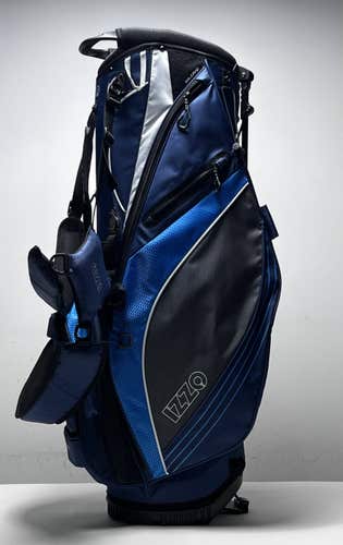 IZZO Lightweight Stand Bag Blue 6-Way Divide Dual Strap Golf Bag