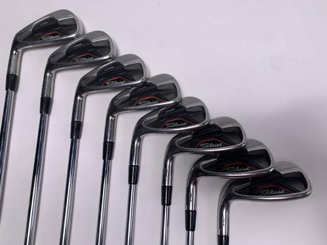 LEFTY Titleist 712 AP1 Iron Set 4-PW+GW True Temper Dynamic Gold S300 Stiff LH