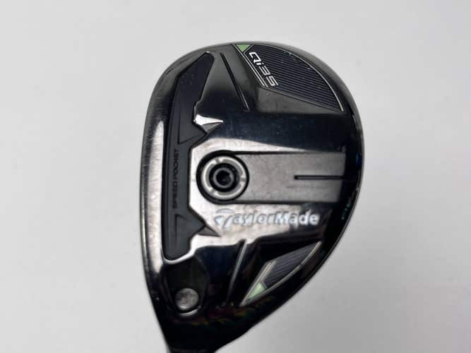 LEFTY TaylorMade Qi35 Rescue 3 Hybrid 19* Kai'li Blue 85g Stiff Graphite Mens LH