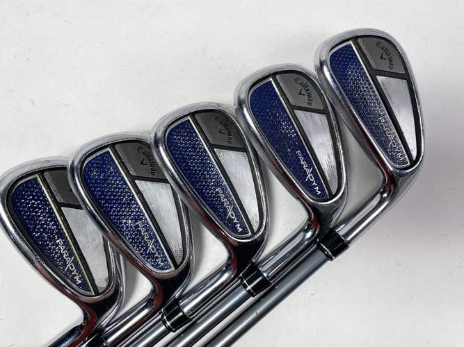 Callaway Paradym Iron Set 7-PW+AW HZRDUS 5.5 65g Regular RH -1/2''