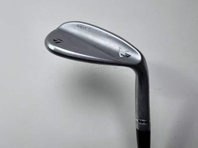 TaylorMade Milled Grind 3 Raw Chrome Lob Wedge LW 60* 10 SB Project X Stiff RH