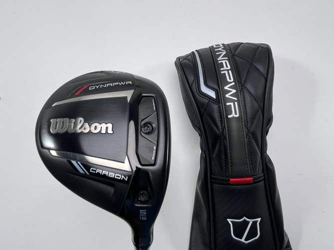 Wilson DYNAPWR Carbon 5 Fairway Wood 18* UST Mamiya Linq 7X X-Stiff RH HC NEW