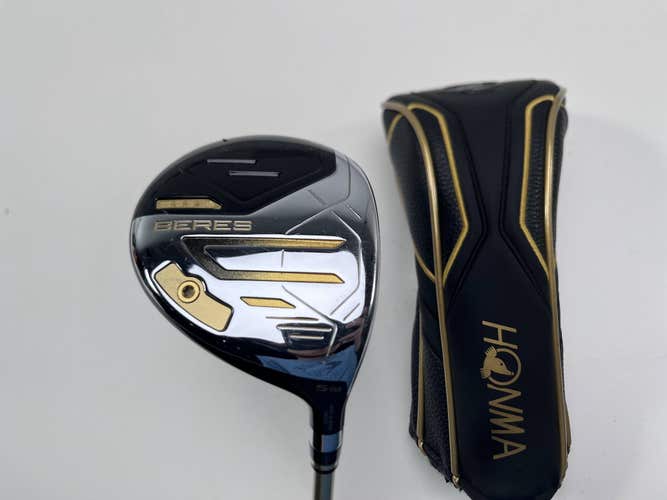 Honma Beres 09 5 Fairway Wood 18* ARMRQ FX 3 Star Regular RH HC