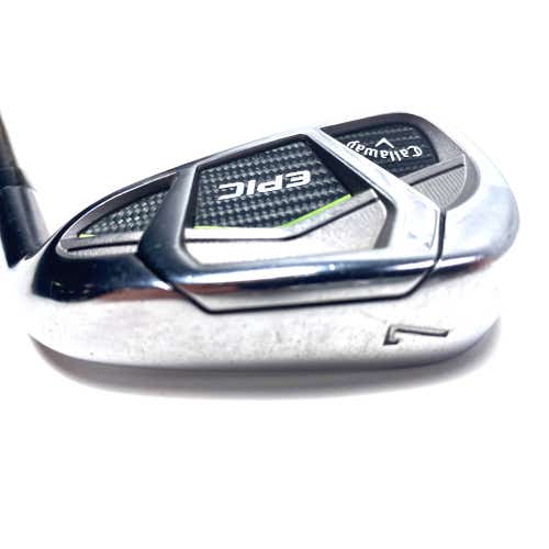 Callaway Epic Single 7 Iron UST Mamiya Recoil ES 760 F2 Senior Graphite Mens RH
