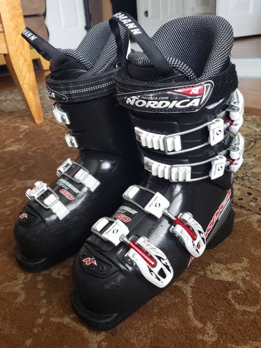 Kid's SKI BOOTS 20.5 MONDO/ SIZE 2-2.5 Nordica Dobermann FLEX 60 *USED* Washed/Cleaned