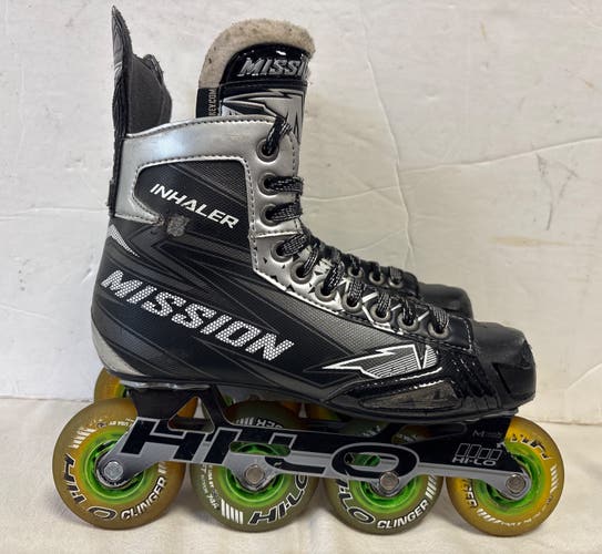 Mission Inhaler NLS4 Inline Skates Wide Width Size 6 (Used)