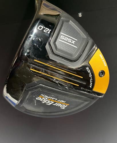 Tour Edge Hot Launch X525 Driver 12.0* Seniors Helium 50g RH Used