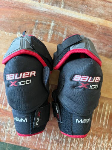 Senior Medium Bauer Vapor X100 Elbow Pads (Used)