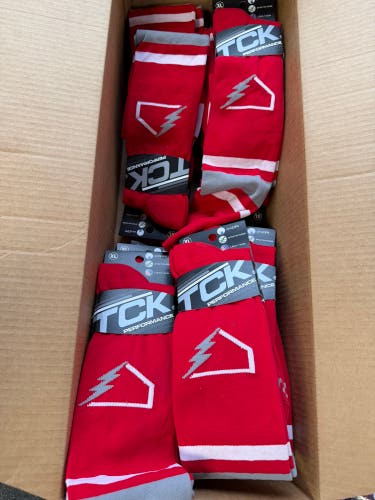 Set of 19 TCK baseball socks
