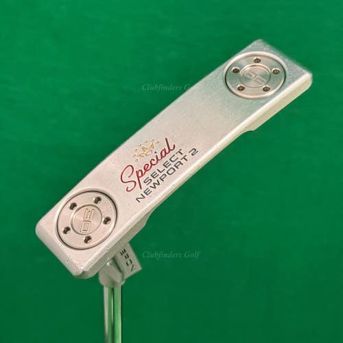 LH Scotty Cameron 2022 Special Select Newport 2 35" L-Neck Putter w/ HC
