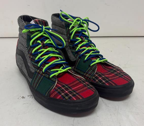 Vans SK8-Hi Tartan Daze Hi-Top Sneakers US Men's 13 EU 47 NEW Fast Shipping