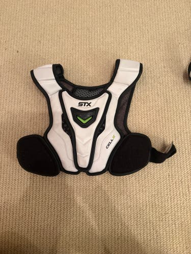 Small Youth STX Cell IV Shoulder Pads (Used)