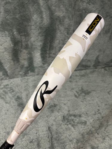 2025 Rawlings Icon Composite Bat USSSA Certified (-10) Composite 20 oz 30" (Used)