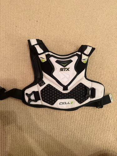 Small Youth STX Cell V Shoulder Pads (Used)