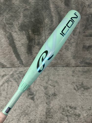 2026 Rawlings Icon Composite Bat USSSA Certified (-8) Composite 21 oz 29" (Used)