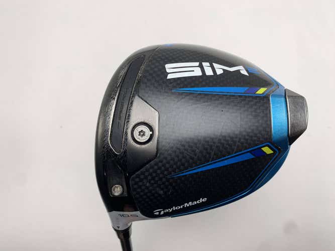 LEFTY TaylorMade SIM2 Driver 10.5* HZRDUS Smoke Green 6.5 70g XStiff LH