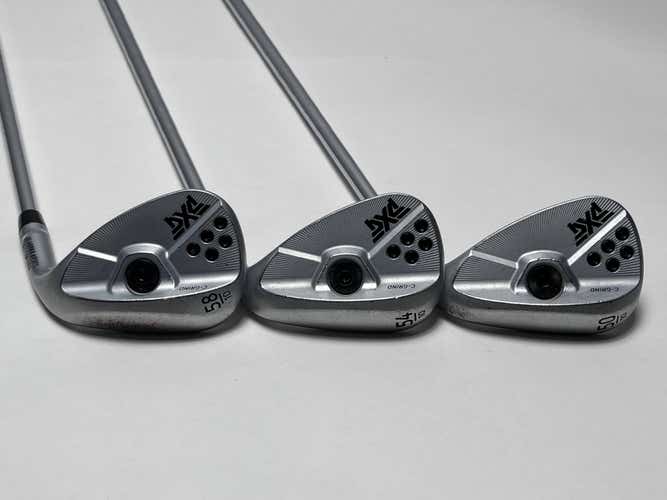 PXG 0311 Milled Sugar Daddy II Wedge Set 50* 10 54* 10 58* 10 KBS $-Taper Steel