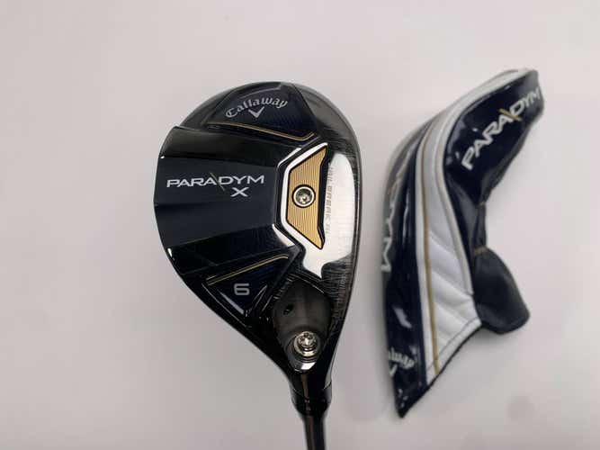Callaway Paradym X 6 Hybrid 27* Aldila Ascent Blue 40 4g Ladies RH HC