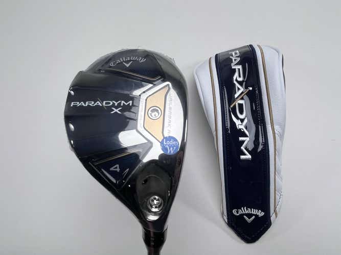 Callaway Paradym X 4 Hybrid 21* Aldila Ascent Blue 40 40g Ladies RH HC NEW