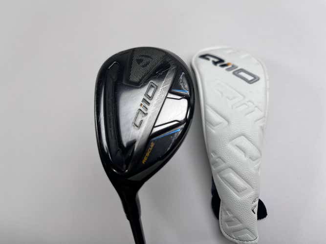 TaylorMade Qi10 3 Hybrid 19* Fujikura Ventus Blue HB 7-S Velocore Stiff LH HC
