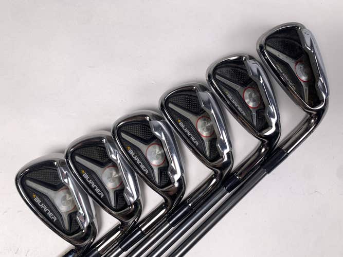 TaylorMade Burner 2009 Iron Set 5-PW Matrix Studio 74 Regular Graphite Mens RH