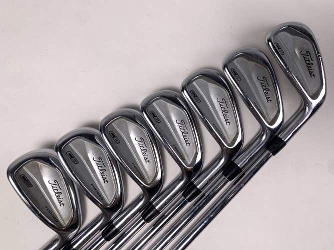 Titleist 718 CB Iron Set 4-PW True Temper Dynamic Gold S300 Stiff Steel Mens RH
