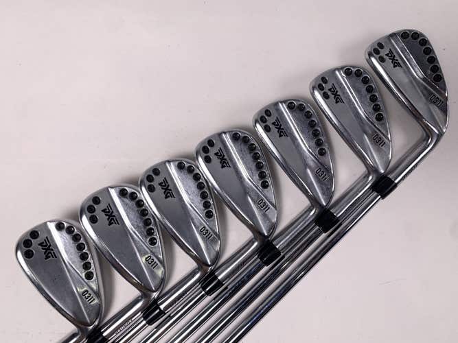 PXG 0311 Forged Chrome Iron Set 4-PW+GW Project X LZ 5.5 Regular RH No 5 iron
