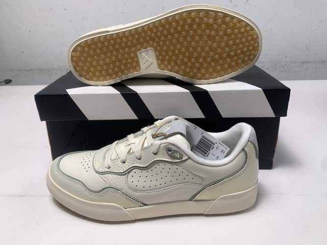 Adidas W Retrocross 25 Waterproof Golf Shoes White Women's SZ 7.5 (JI4152) NIB
